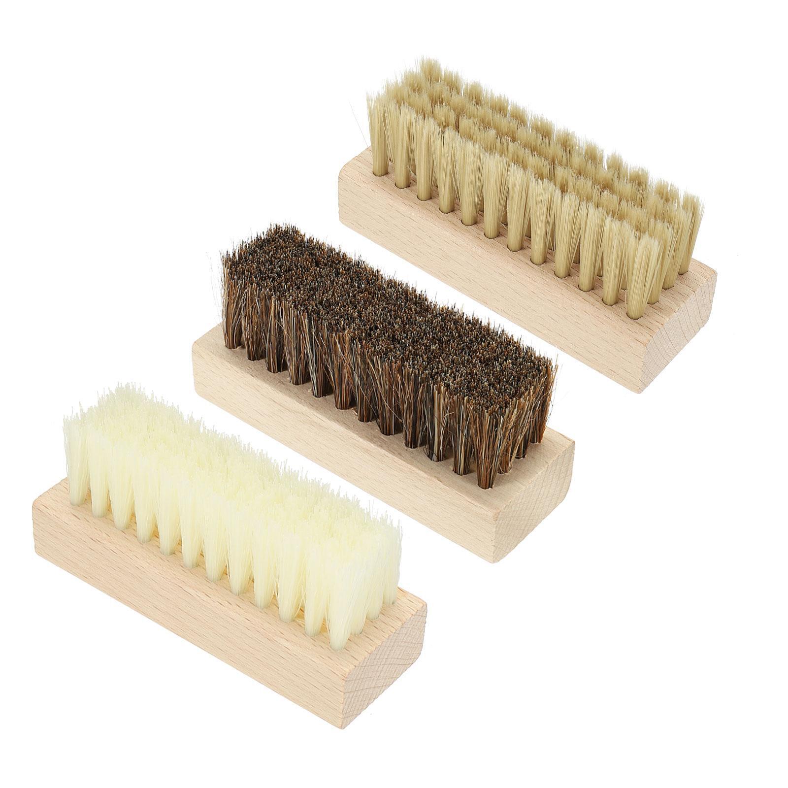 Shoe Cleaner Brush, 3pack Square Handheld Polish Daubers For Leather Boots