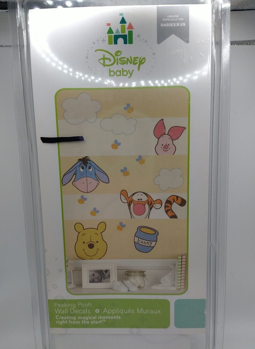 Disney Baby Winnie The Pooh Peeking Pooh Nursery Wall Decals Babies R Us Usa
