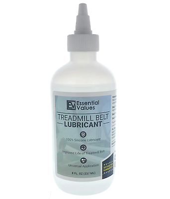 Essential Values Treadmill Belt Lubricant 8 Fl Oz - Double The Value Of Other Br