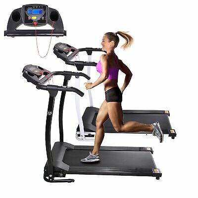 1100w Portable Electric Treadmill Folding Motorized Machine Running Gym Fitness