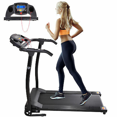 Folding Electric Treadmill Portable Running Treadmill With Lcd Display